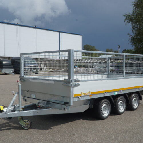 Eduard 3 külge kallur 4x2m 3500kg 3 silda alu rambid