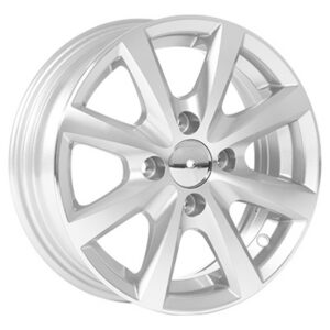 Kerghaagise valuvelg SILVER 5Jx13" poldivalemiga 4x100mm