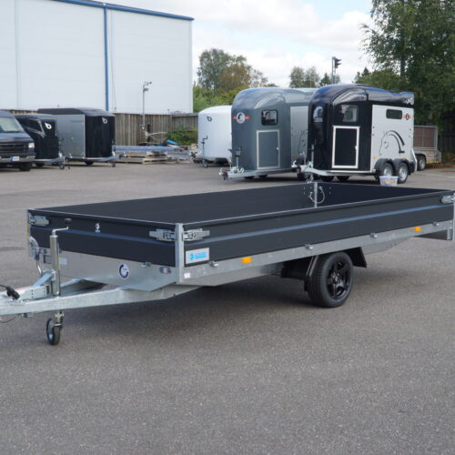 HAPERT platvormhaagis 4,05×1,80m Black Edition